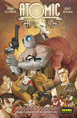 ATOMIC ROBO 4. ATOMIC ROBO Y OTRAS RAREZAS (2000) by Brian Clevinger