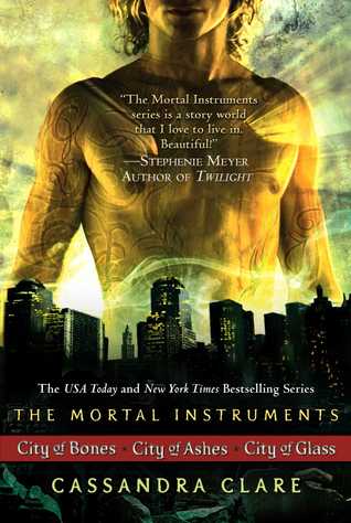 Cassandra Clare: The Mortal Instrument Series (3 books): City of Bones; City of Ashes; City of Glass (2010)