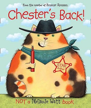 Chesters Back Book & CD (2009) by Mélanie Watt