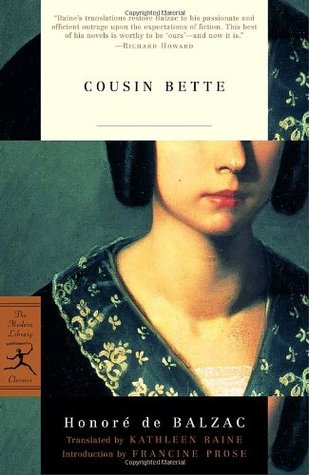 Cousin Bette (2002) by Francine Prose