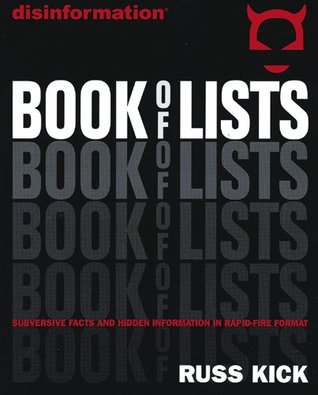 Disinformation Book of Lists: Subversive Facts and Hidden Information in Rapid-Fire Format (2004)