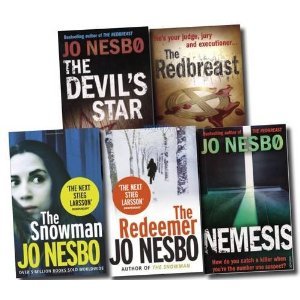 Jo Nesbø Collection: Redbreast, Nemesis, Devil’s Star, Snowman & Redemeer (2000) by Jo Nesbø