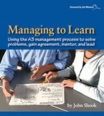 Managing to Learn: Using the A3 Management Process to Solve Problems, Gain Agreement, Mentor and Lead (2008) by John Shook