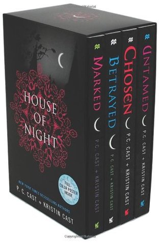 Marked / Betrayed / Chosen / Untamed (House of Night, #1-4) (2009) by P.C. Cast