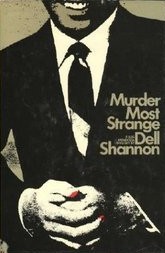 Murder Most Strange (1981) by Dell Shannon