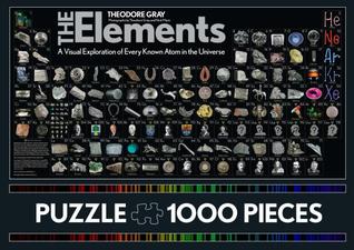 The Elements A Visual Exploration of Every Known Atom in the Universe 1000 Piece Puzzle (2011)