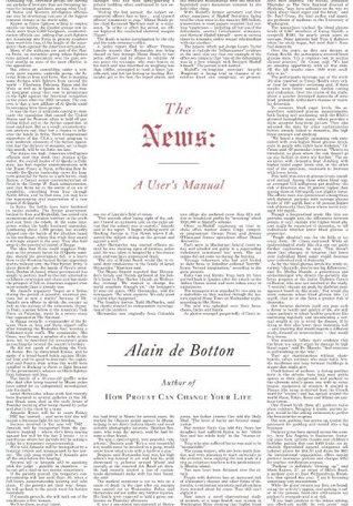 The News: A User's Manual (2014) by Alain de Botton