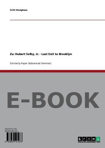 Zu: Hubert Selby, Jr.: Last Exit to Brooklyn (2001) by Gritt H. Nighaus